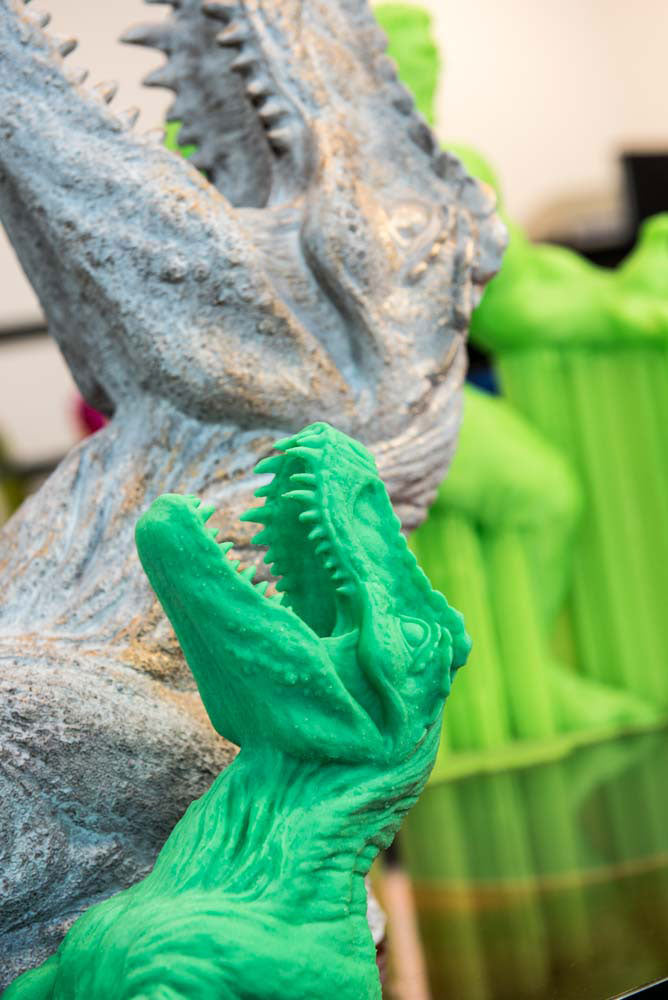 Mummy and Daddy Trex 3D Print and 3D Scan