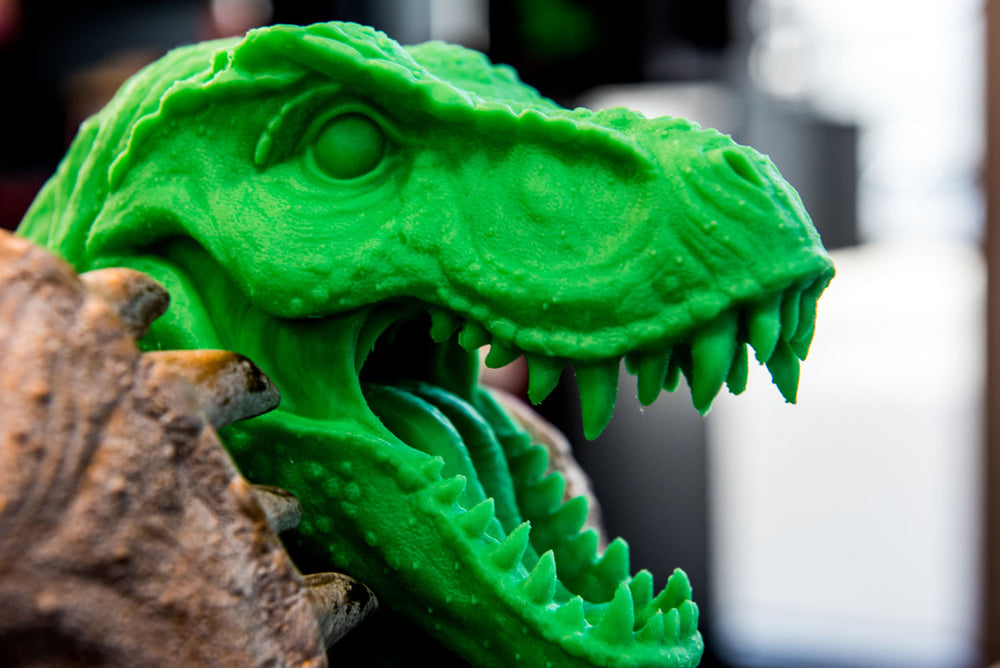 TRex 3D Printed on the Up Box