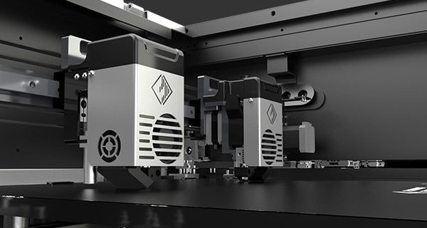Flashforge Creator 4 has 3 extruder options