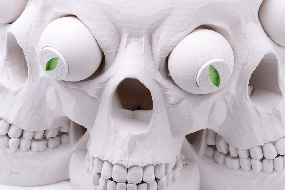 3d headed skull 3d print