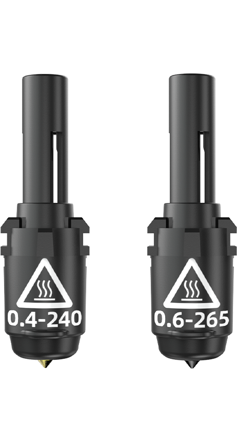 adventurer 3 pro 2 comes with two extruder nozzles