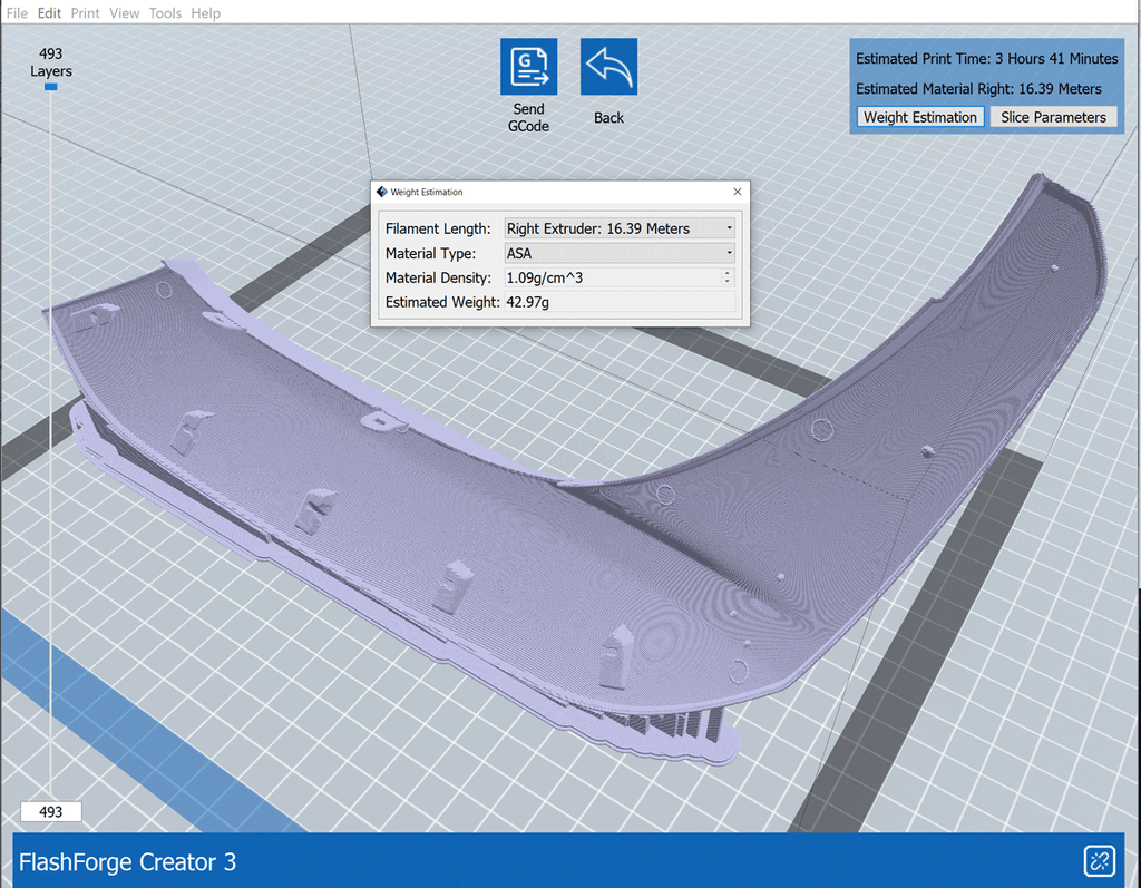 FlashPrint Slicing Software Presets