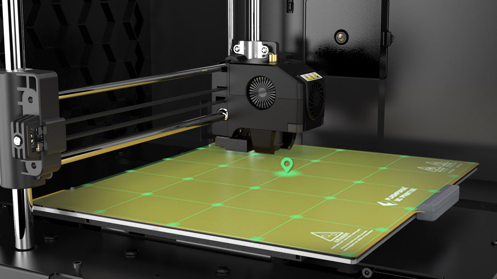 Adventurer 4 Pro includes a 30 point bed leveling system