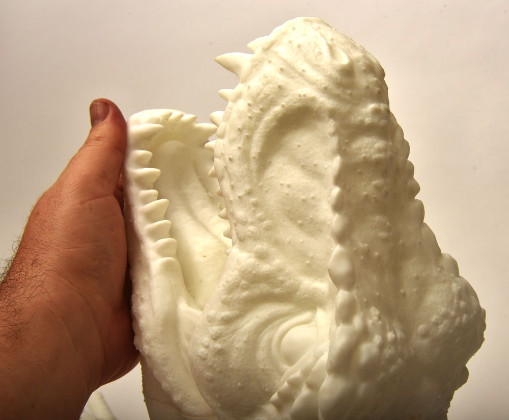 Trex 3d scanned with Einscan Pro 3d printed with Up Box