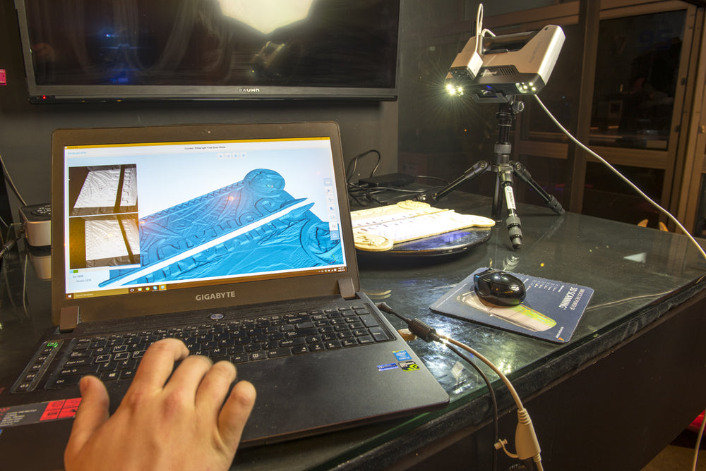 3D Scanning with EinScan Pro Jumunji