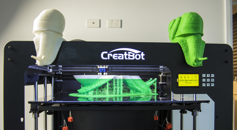 Snail 3d printed on Creatbot DG