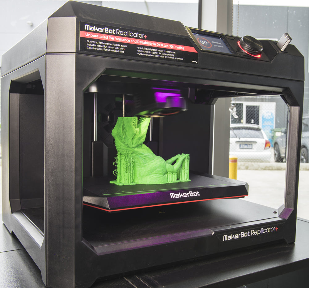 Makerbot 3d printing Trex