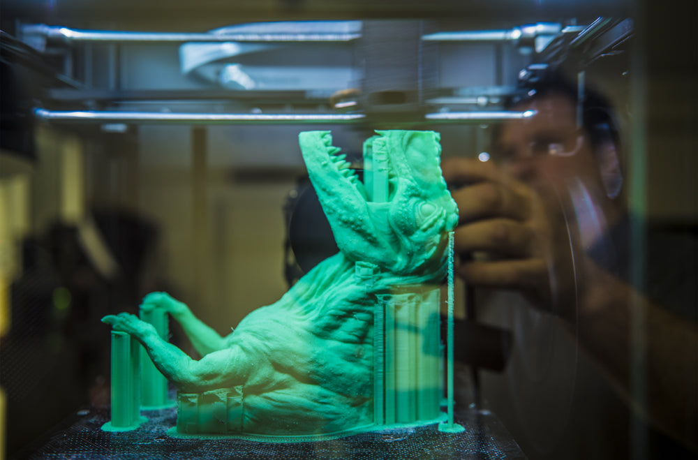 Trex 3d printing on the Up Box plus by Tiertime