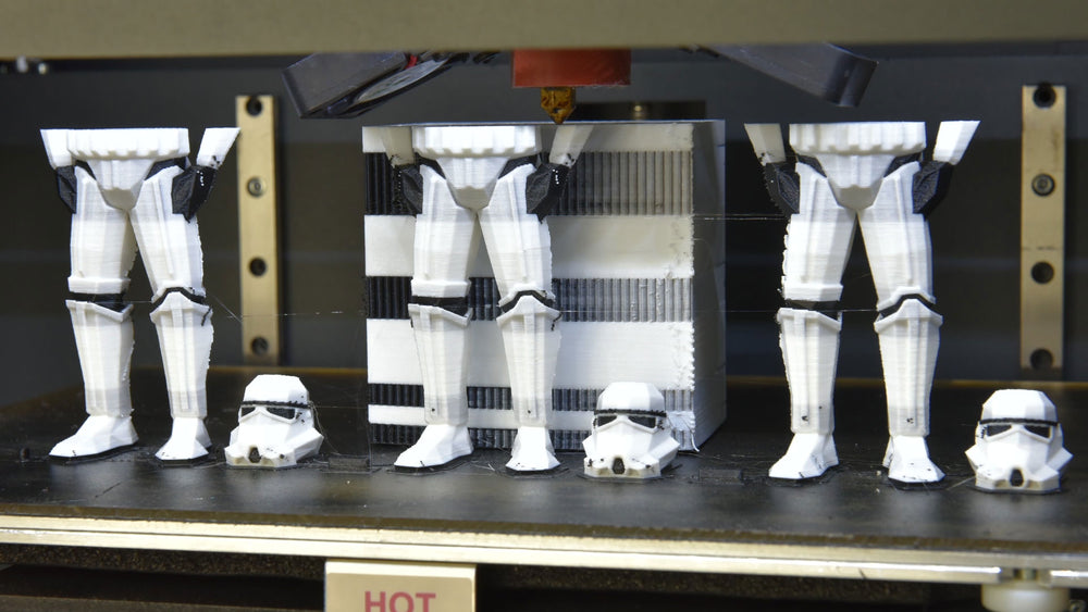 Star wars troopers 3d printing with pallete plus multi material 3d printing