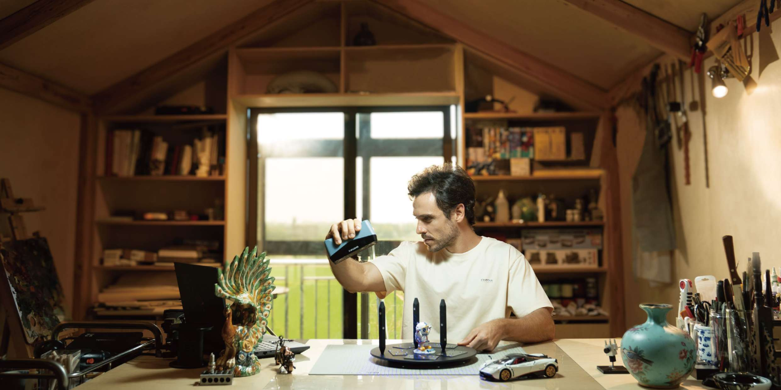 Shining 3D EINSTAR 2 3D Scanner for home users and hobbyists