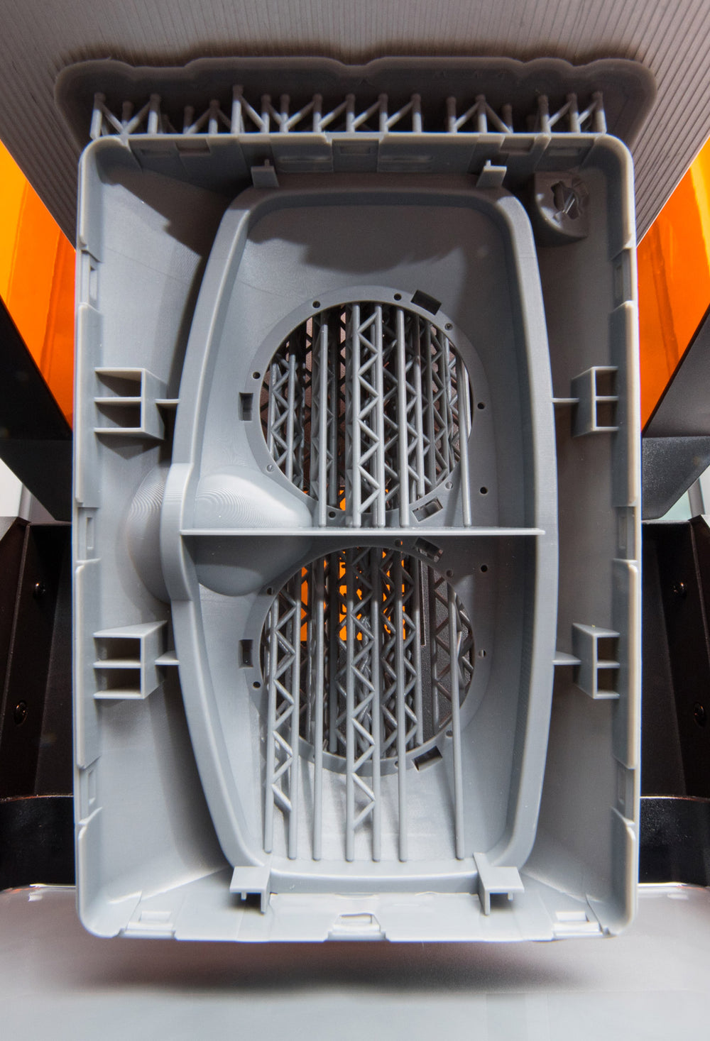 Flashforge Hunter 25 niron 3d print of the Oculs VR headset