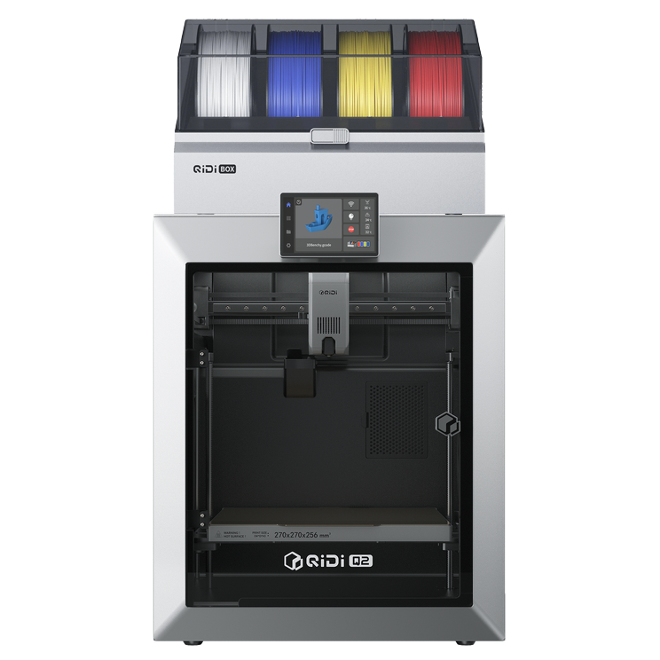 QIDI Q2 Combo | Multi-colour Active Heated Chamber 3D Printer – 3D QIDI Q2 Combo | Multi-colour Active Heated Chamber 3D Printer – 3D
