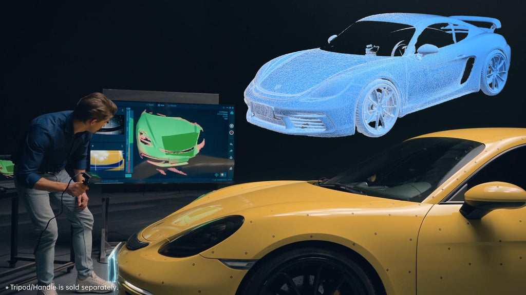 ideal for 3d scanning automotive parts and full car 3d scans