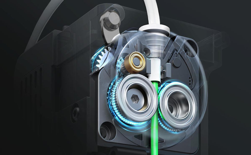 Ender-3 V3 Direct Extruder with spring and ball plunger