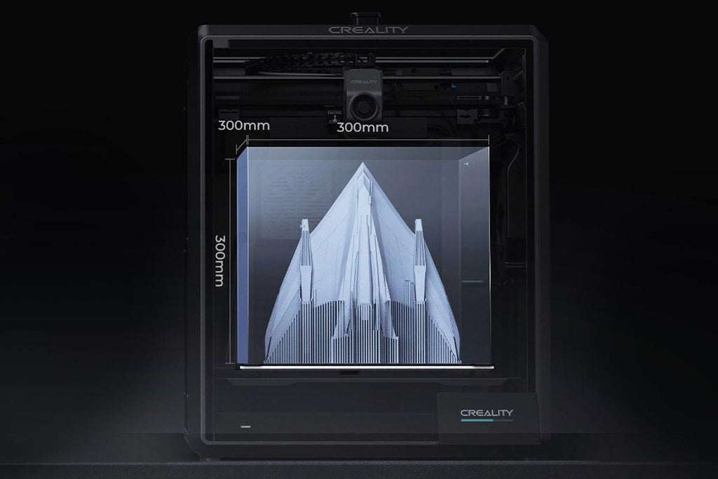 K1 Max Build Volume 300x300x300mm