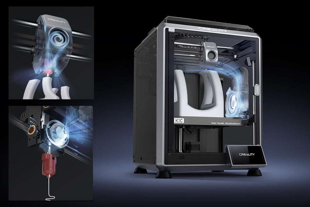 K1C Advanced Cooling - dual fans and chamber air flow