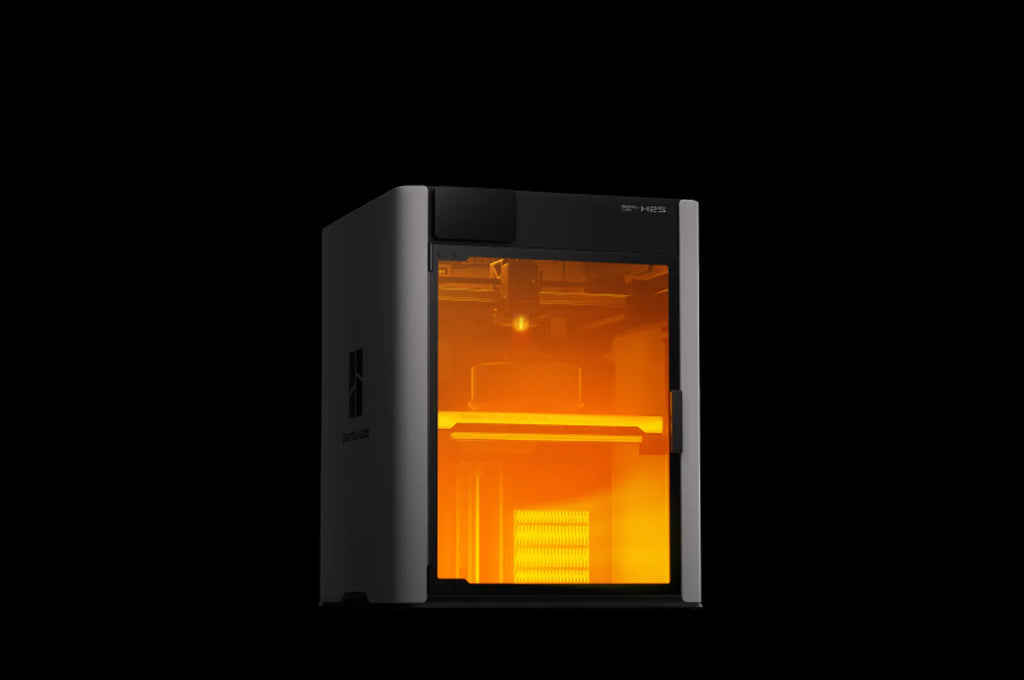 Bambu Lab H2S heated build chamber reaches 65 degrees