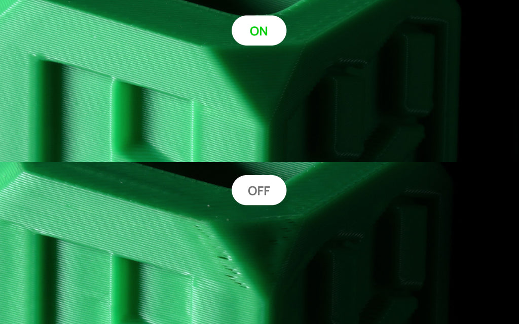 H2S high print quality with smooth surface finish