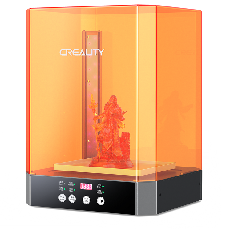 Creality UW-03 Washing Curing Machine for 3d pritners in UV curing mode