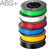 Up FIla ABS+ High Strength Premium Rainbow 6 Pack