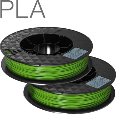 UP PLA filament by TierTime Green 500 gram