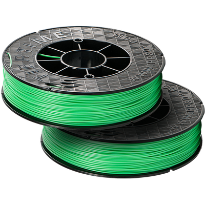 Up Fila ABS Green 3D Printing FIlament by Tiertime