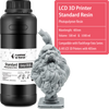 Flashforge Standard Grey LCD Photopolymer Resin Grey for FOTO Series 3d printers with 405mn wavelength