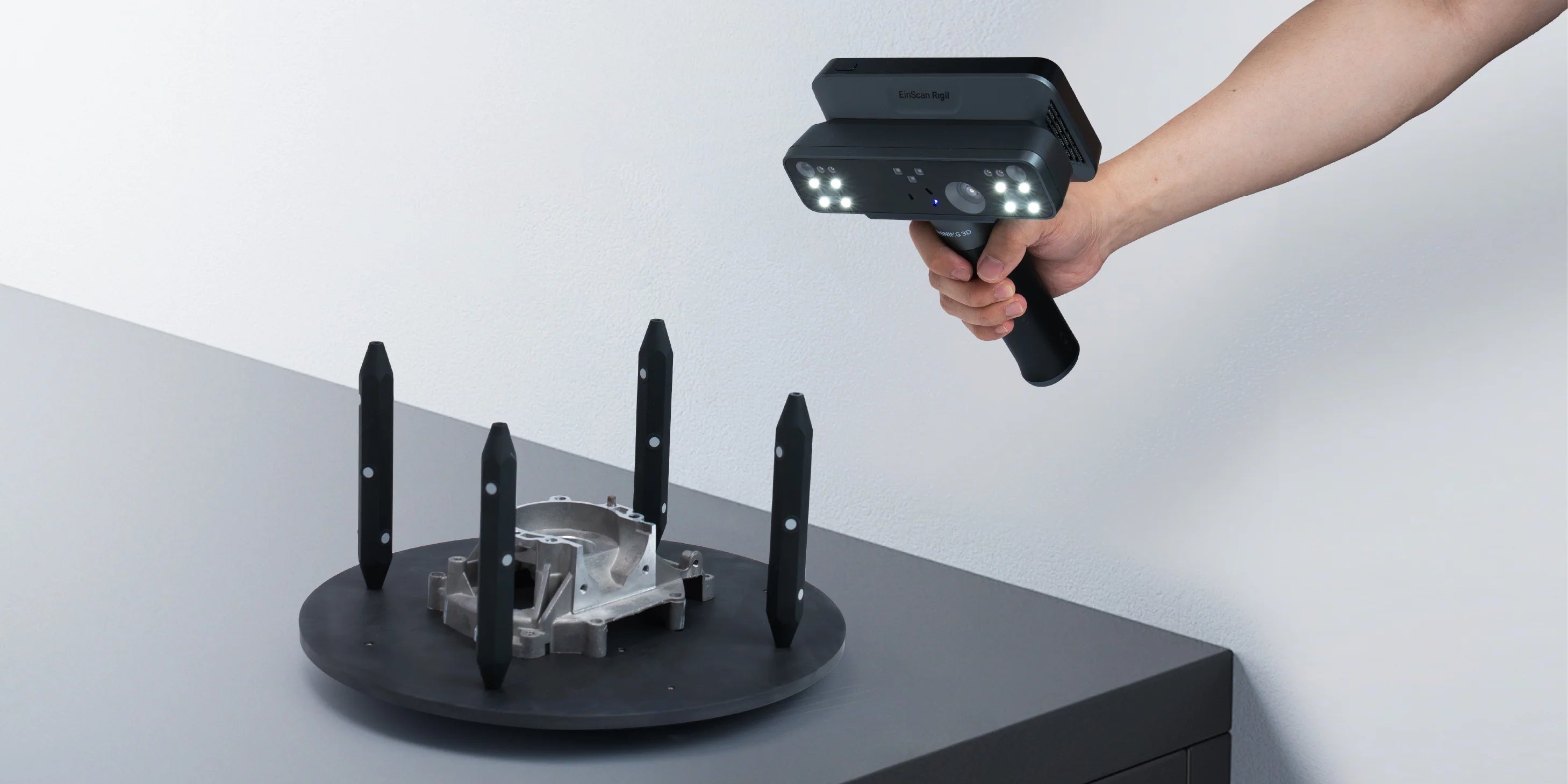 3d scanning dot marker vars can 3d scan ad every angle
