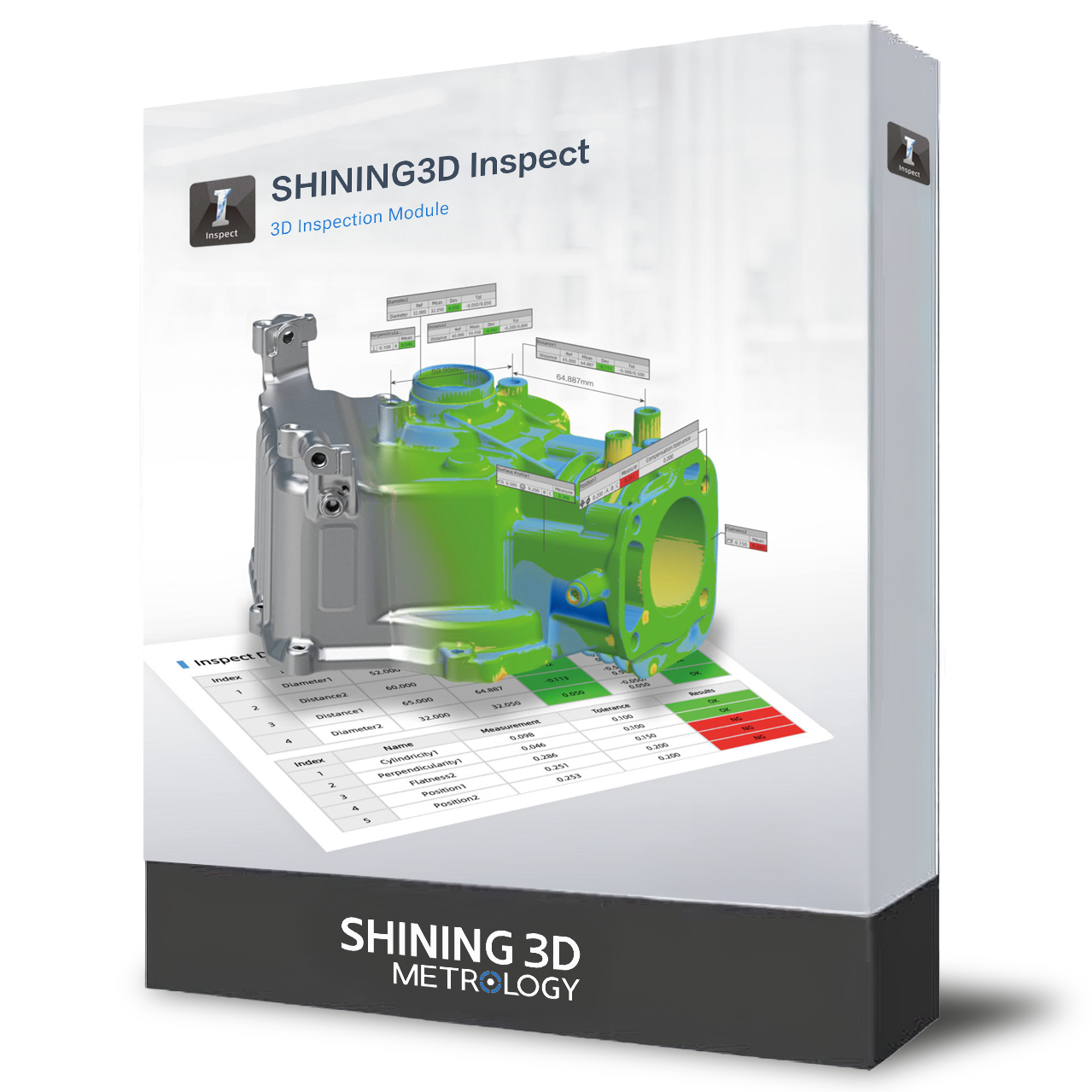 SHINING3D Inspect Software for 3d scanning inspection