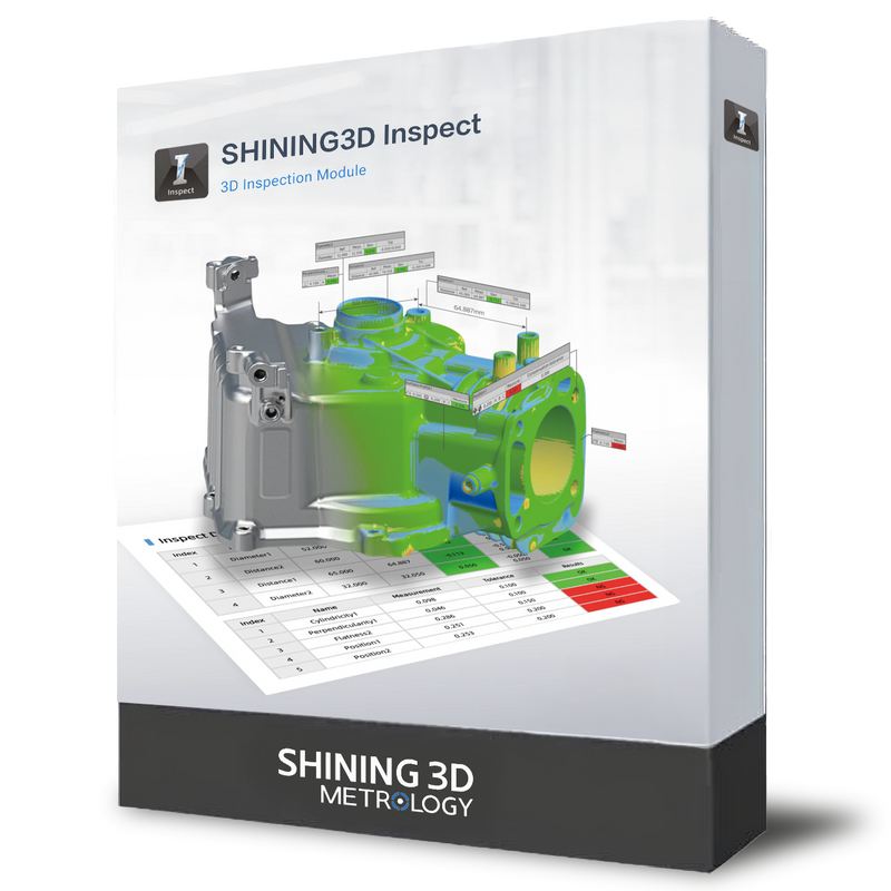 SHINING3D Inspect Software for 3d scanning inspection