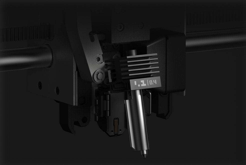 P2S Hardened steel extruder gears making ideally suited to printing carbon fiber materials 