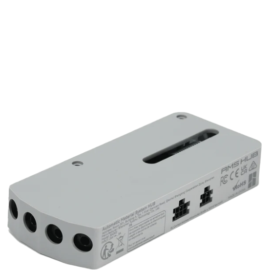 Bambu Lab AMS HUB for combining multiple AMS systems to Bambu Lab 3d printers and  multi-material filament loading