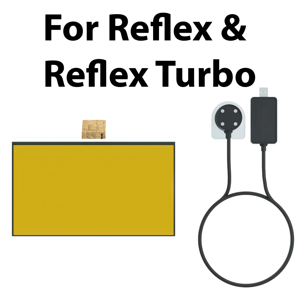 Heygears' Amber Screen Upgrade Kit for Reflex & Reflex RS 3D printers. Upgrade to this high-contrast, long-life LCD for superior detail and print accuracy.