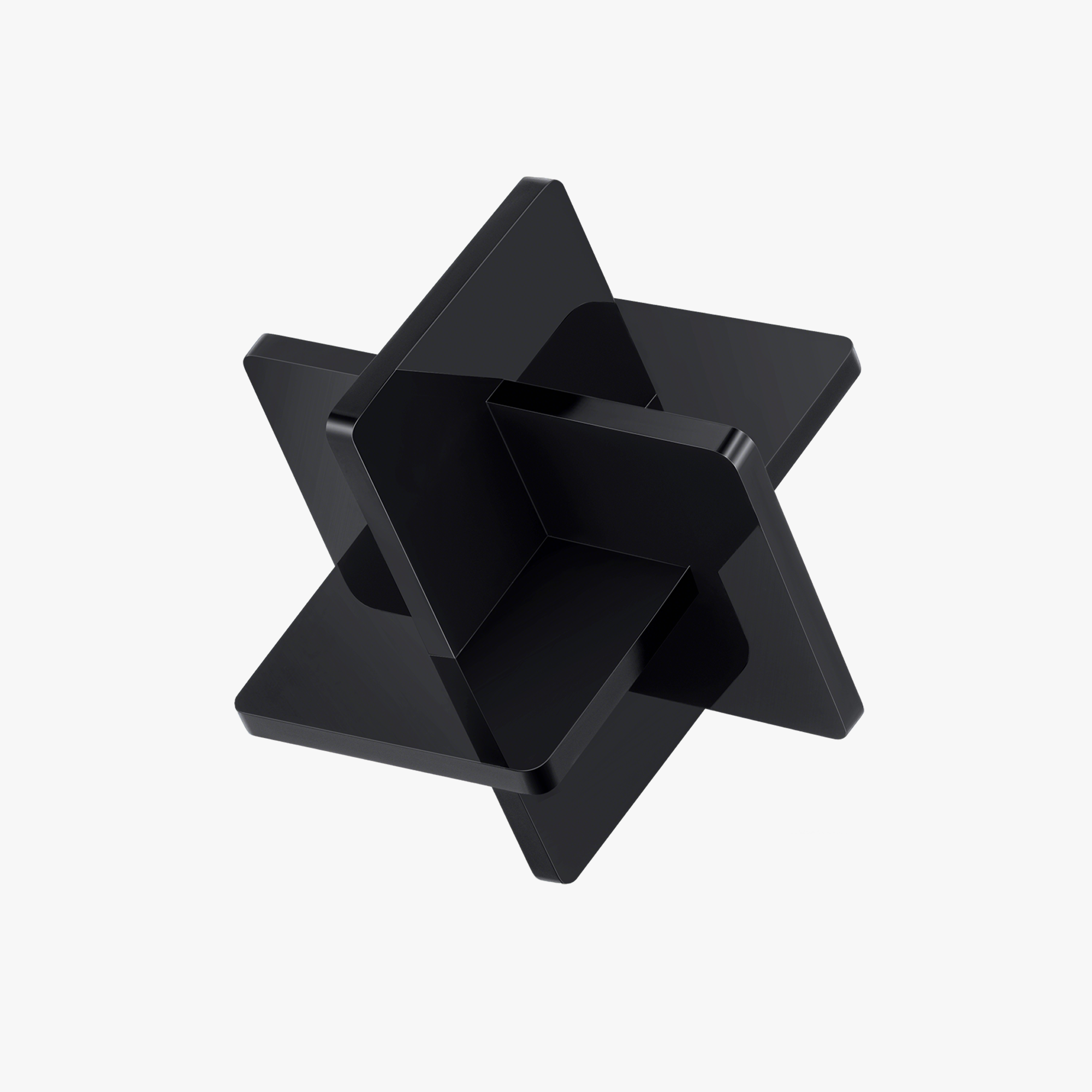 3mm Opaque Glossy Acrylic Sheet (3 pack) Black