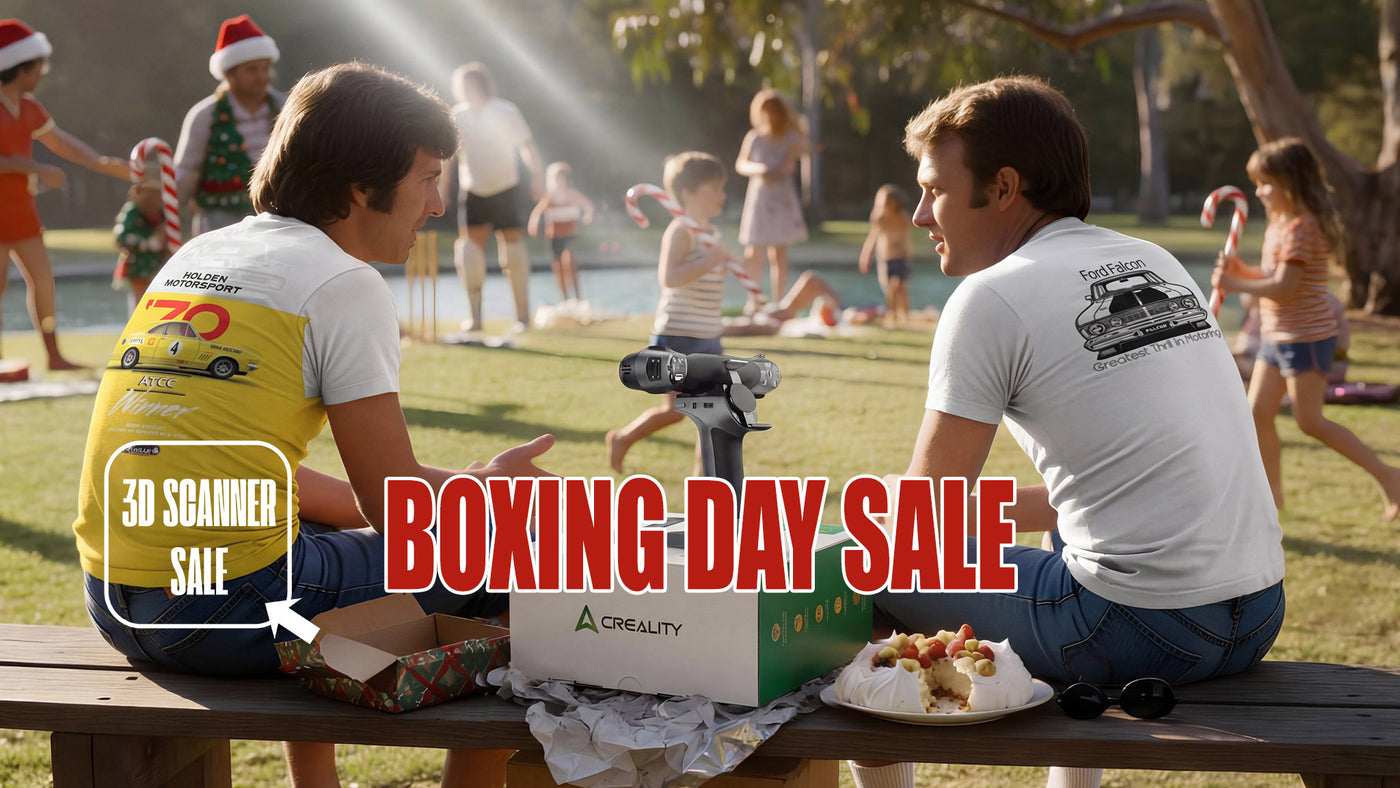 3D Scanner Boxing Day Sale up to 25% off