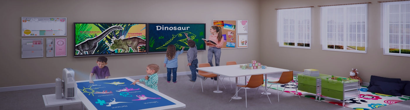 benq interactive flat display systems for classrooms and schools