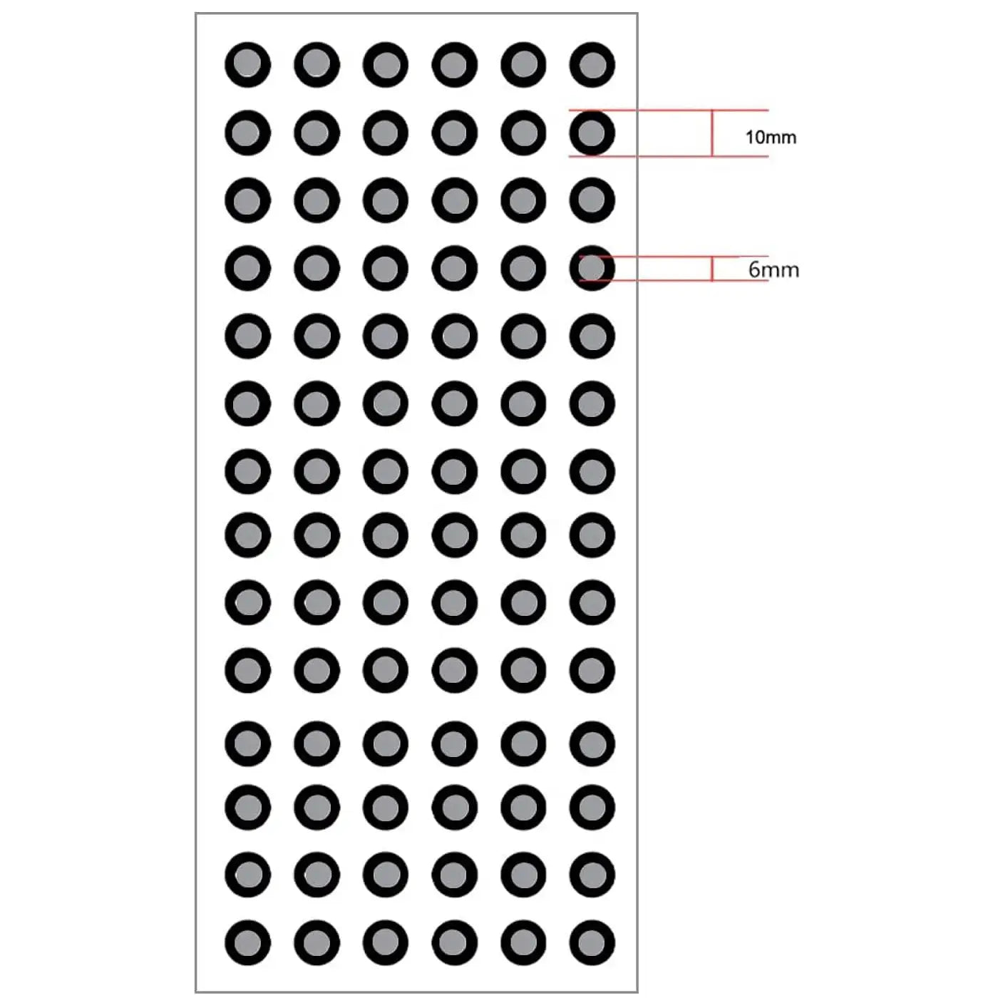 3D Scanner Reflective Marker Dots