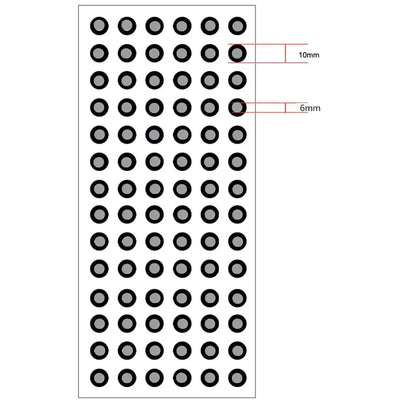 3D Scanner Reflective Marker Dots