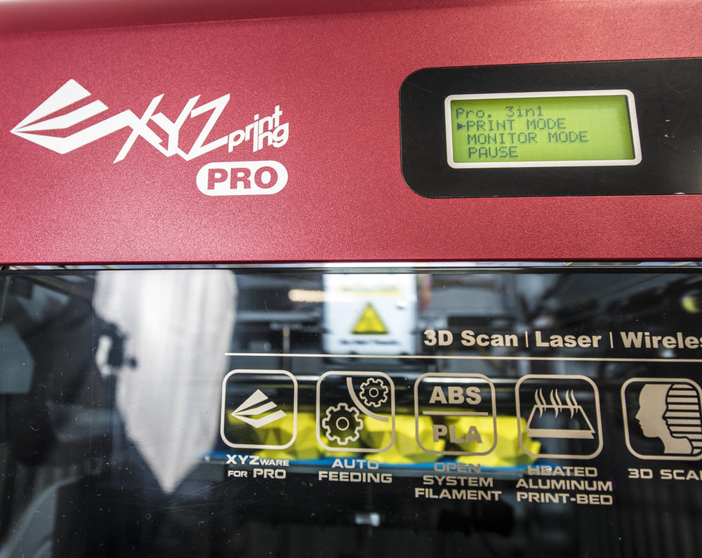 XYZ Printing Da Vinci Pro 3d printing