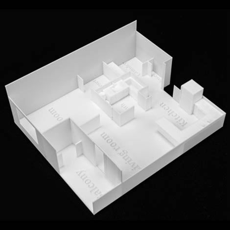 Guider 3 Print sample Architectural Model