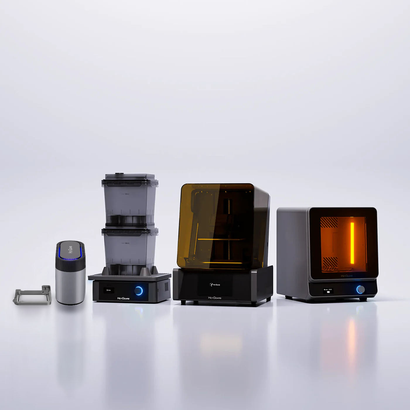 HeyGears UltraCraft Reflex Turbo Combo 3D Printer Kit with Pulsing Module and Heated Resin Tank Kit