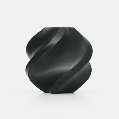 Bambu Lab Shure 90A TPU in black is the soft flexible filament