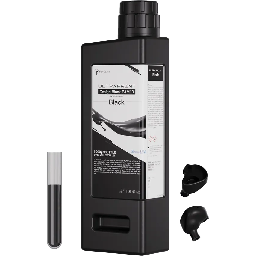 HeyGears UltraPrint-Design PAM10 Resin COLOUR MIXING Black