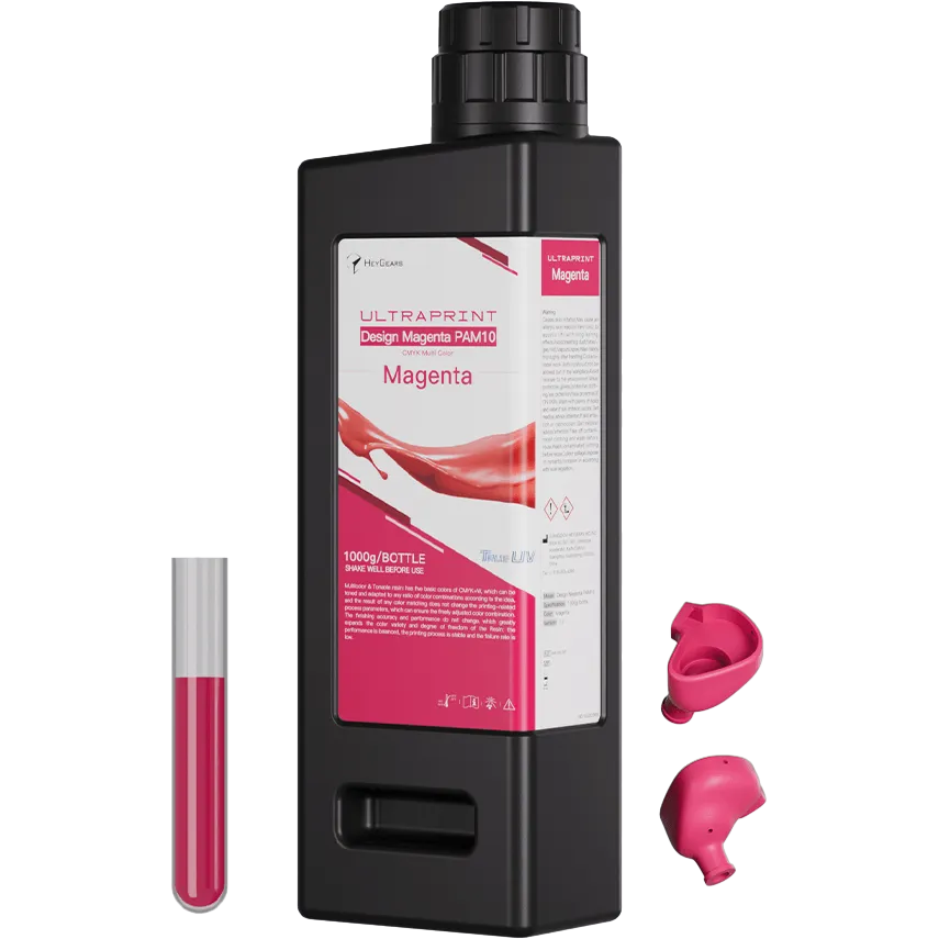 HeyGears UltraPrint-Design PAM10 Resin COLOUR MIXING Magenta