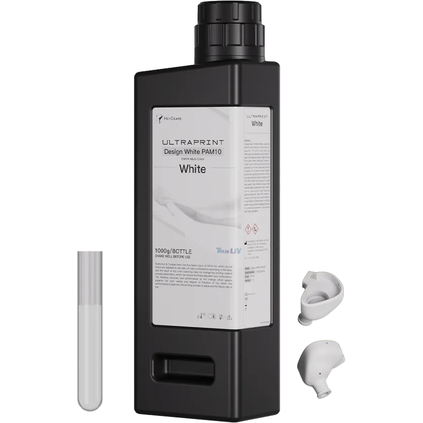 HeyGears UltraPrint-Design PAM10 Resin COLOUR MIXING White