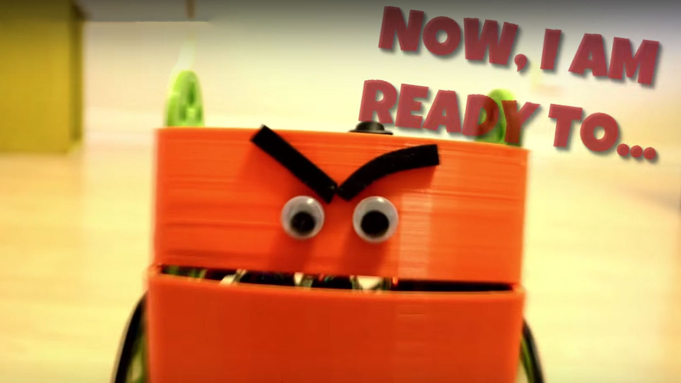 Balance Bot Ready for Battle | 3D Printed STEM Kit for schools