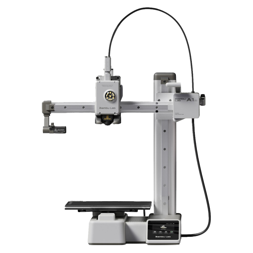 Bambu Lab A1 mini is a groundbreaking 3D printer designed to make advanced Fused Deposition Modeling