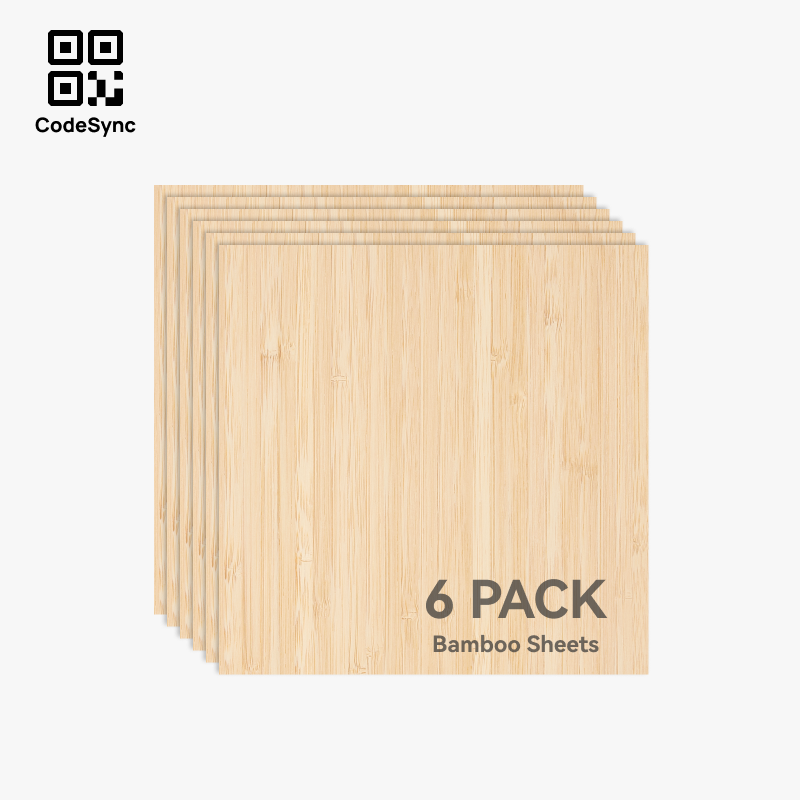 3mm Bamboo Board (6 pack)