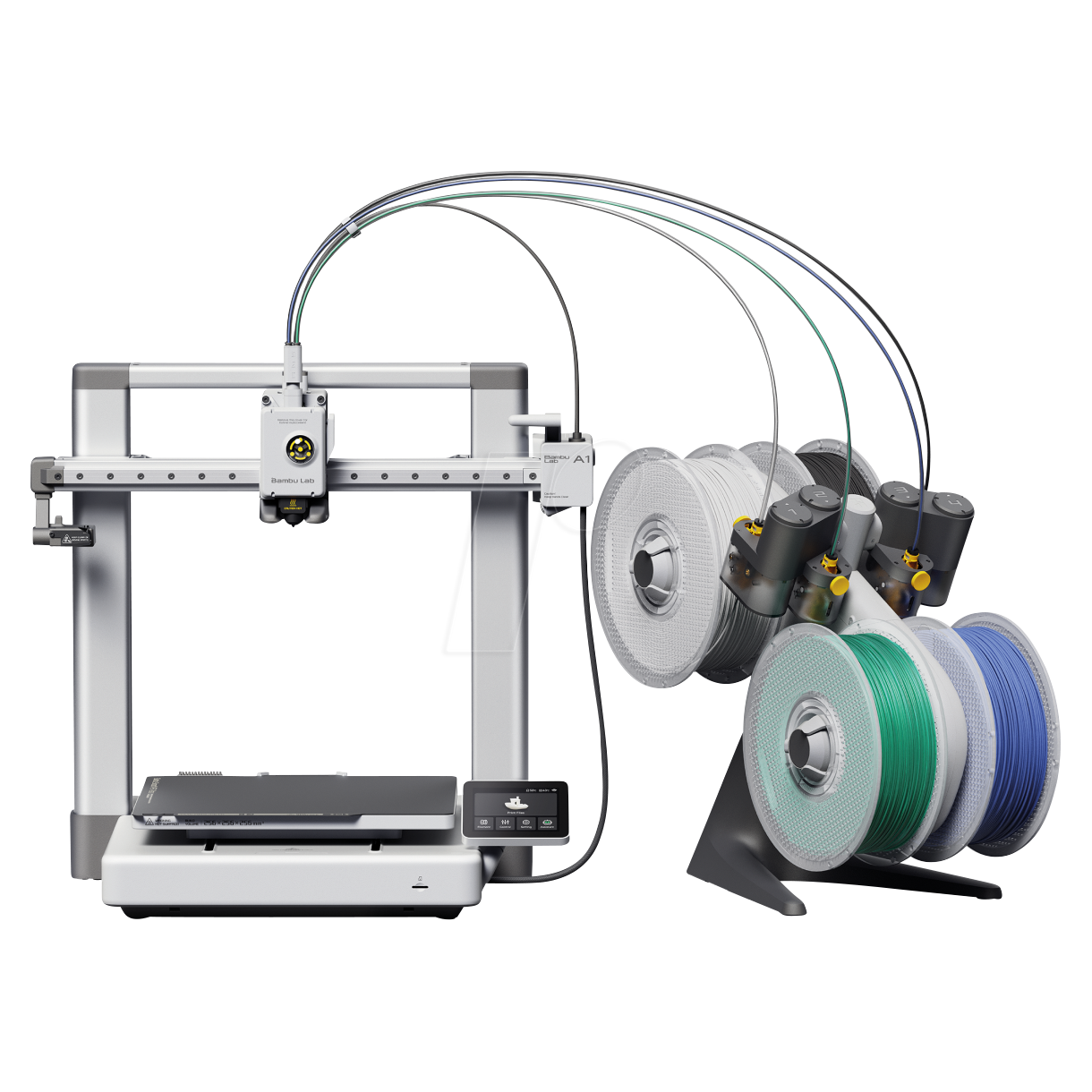 A1 Combo price Auto calibration 3D printer Fast 3D printer Quiet 3D printer Bambu Lab AMS Lite 3D printer for beginners Set it and forget it 3D printer