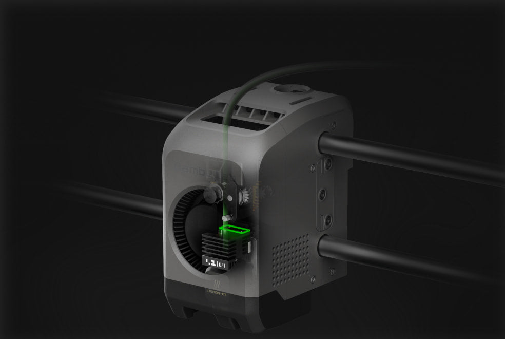 P2S presure advance ensures high quality d  printed parts and corner sharness
